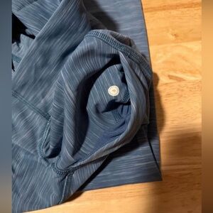 Size 8 Lululemon leggings in blue